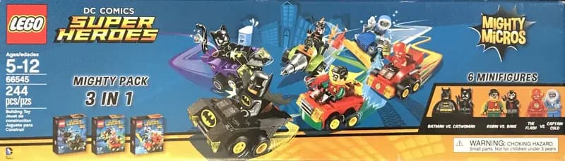 LEGO 66545 Mighty Micros Mighty Pack 3 in 1