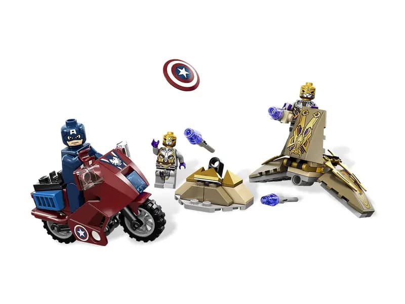 LEGO 6865 Captain America's™ Avenging Cycle