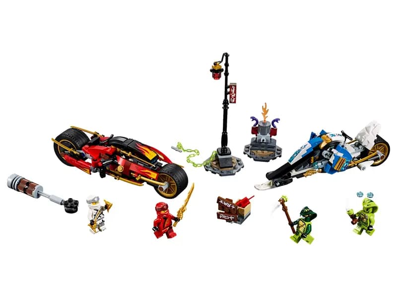 LEGO 70667 Motocykl Kaia i skuter Zane'a