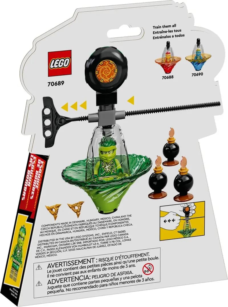 LEGO 70689 Szkolenie wojownika Spinjitzu Lloyda