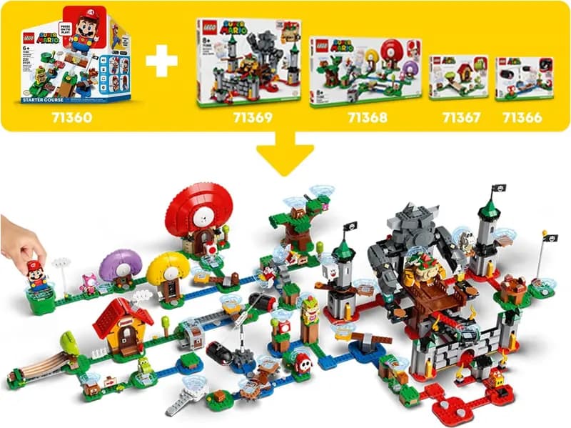 LEGO 71364 Tarapaty w forcie Whompa - zestaw rozszerzający