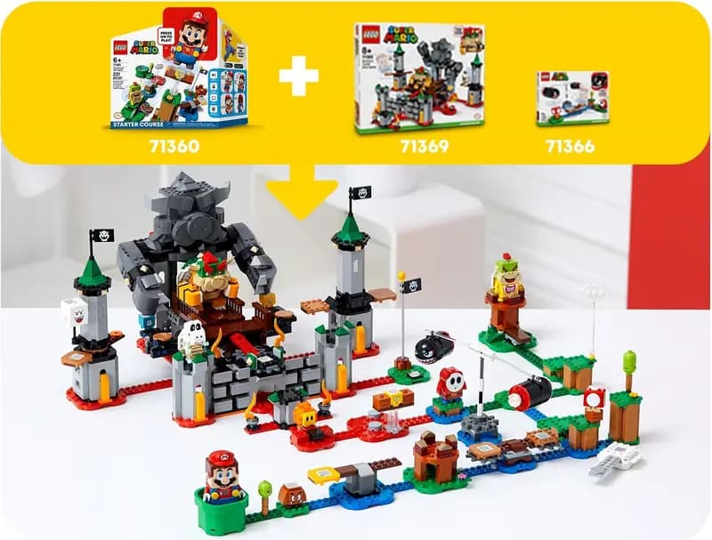 LEGO 71366 Ostrzał Banzai Bill - zestaw rozszerzający