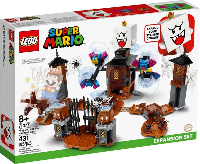 LEGO 71377 King Boo i nawiedzone podwórze - zestaw rozszerzający