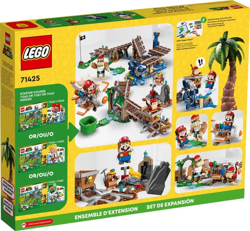 LEGO 71425 Przejażdżka wagonikiem Diddy Konga - zestaw rozszerzający