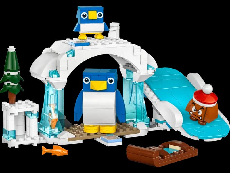 LEGO 71430 Śniegowa przygoda penguinów – zestaw rozszerzający