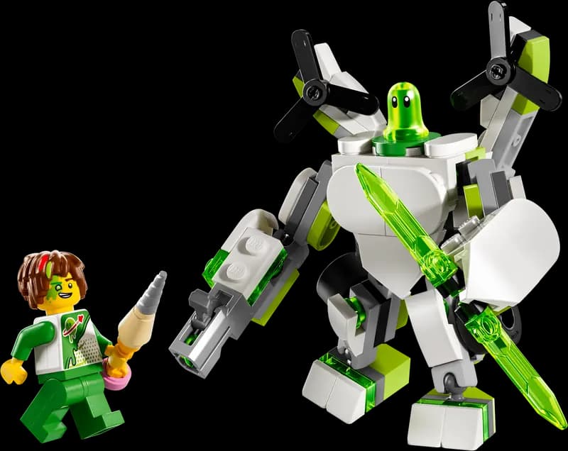 LEGO 71487 Przygody Z-Bloba — roboty i pojazdy