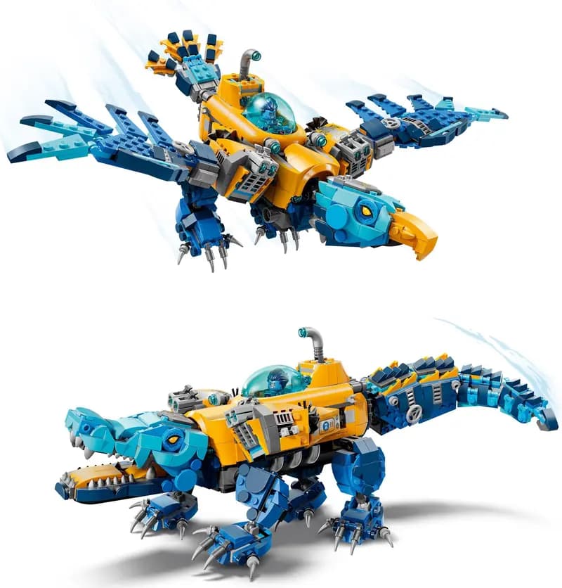 LEGO 71512 Krokodylołódź podwodna