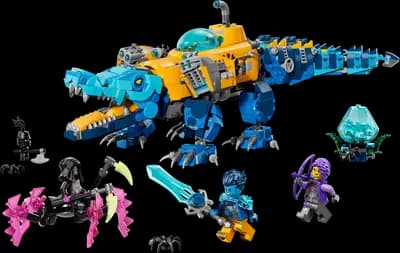 LEGO 71512 Krokodylołódź podwodna