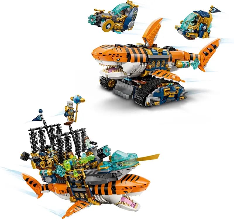 LEGO 71515 Rekinoczołg tygrysi