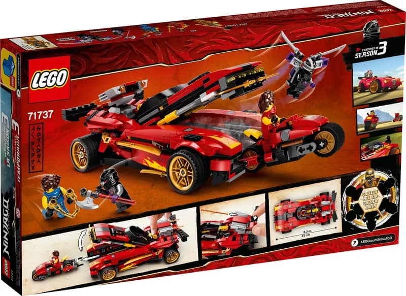 LEGO 71737 Ninjaścigacz X-1