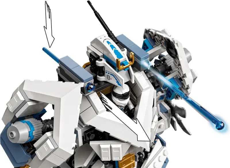 LEGO 71738 Starcie tytanów Mech
