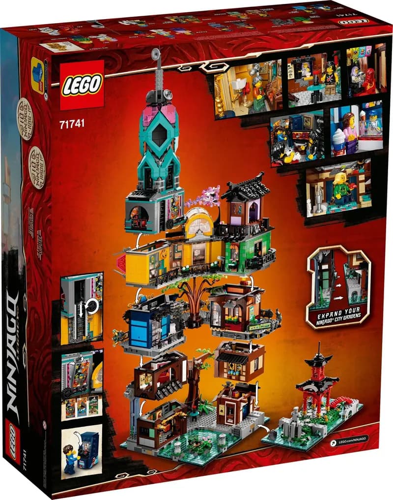 LEGO 71741 Ogrody miasta NINJAGO