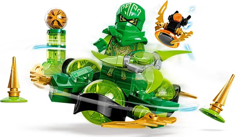 LEGO 71779 Smocza moc Lloyda - obrót spinjitzu