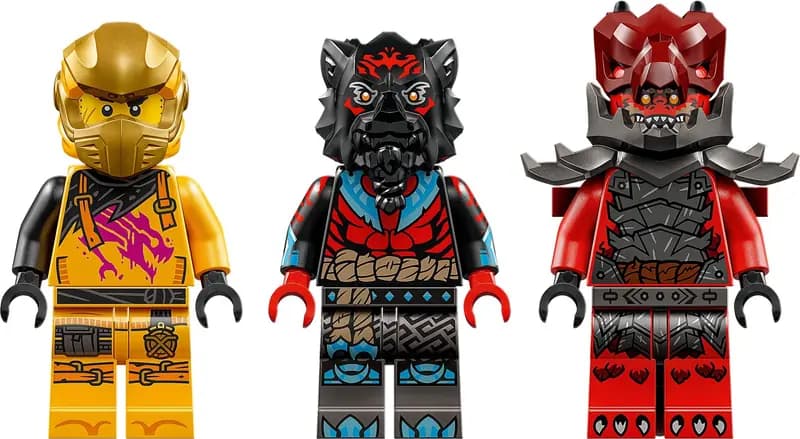 LEGO 71833 Ras i burzowy superodrzutowiec Arina