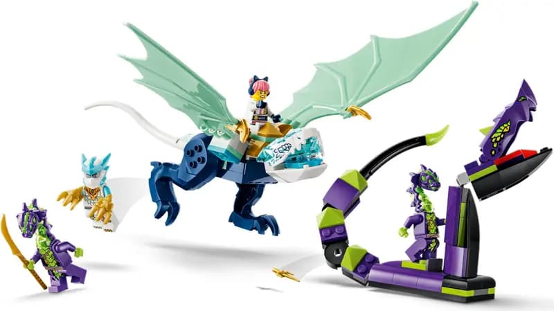 LEGO 71865 Bitwa lodowego smoka Zane’a