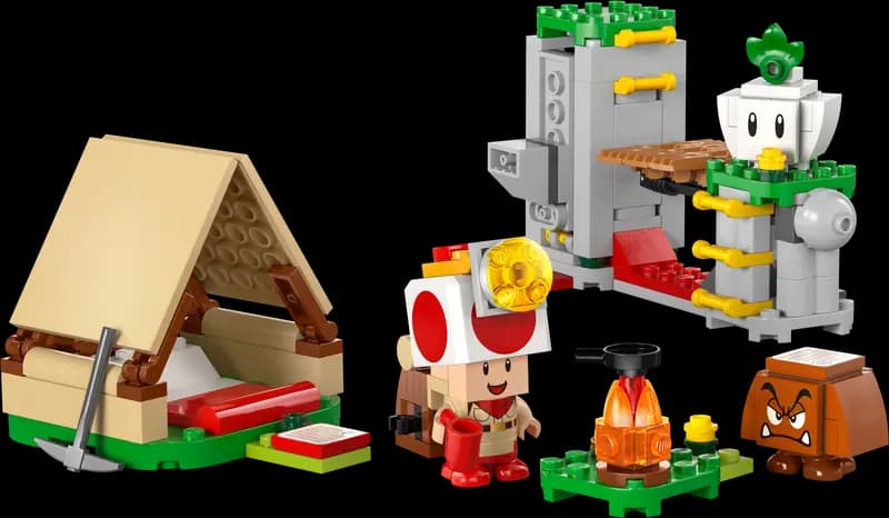 LEGO 72040 Captain Toad i obóz