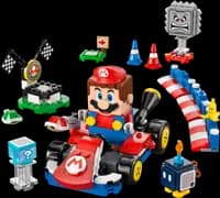 LEGO 72043 Mario Kart™ — Interaktywna figurka LEGO® Mario™ i Standard Kart