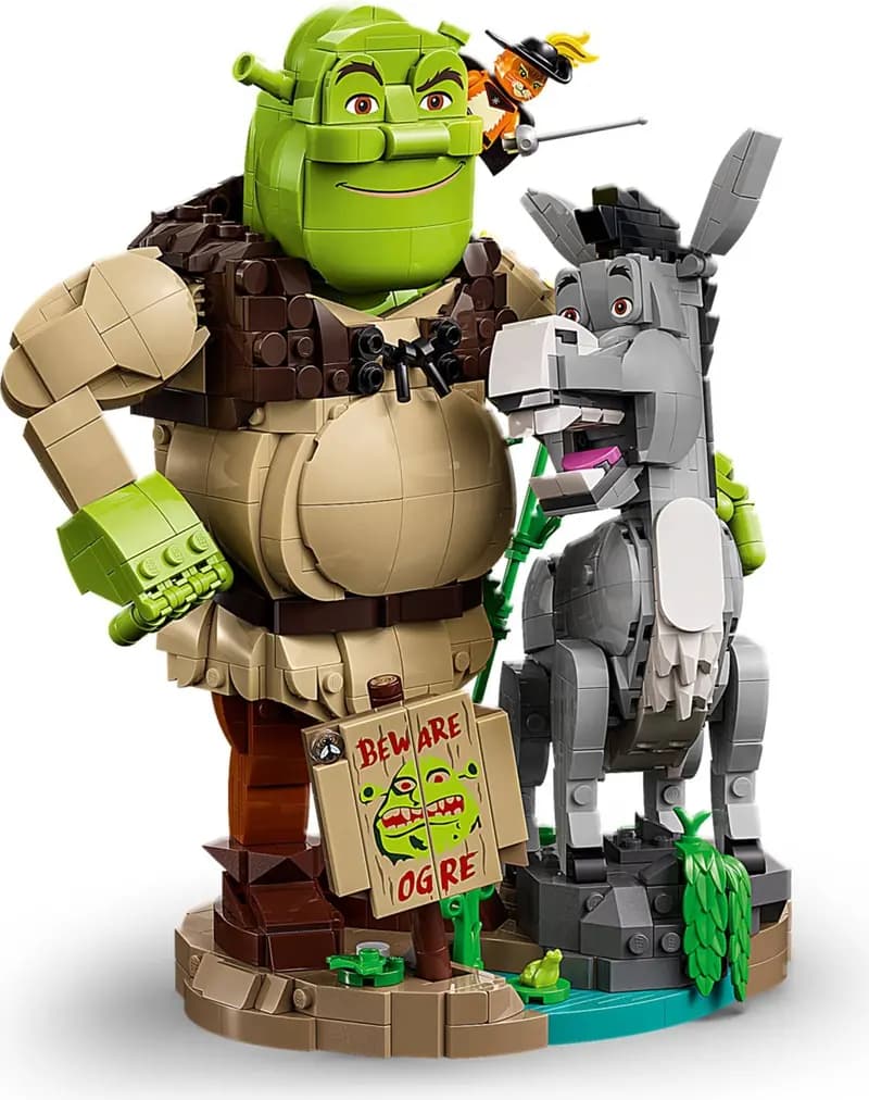 LEGO 72423 Shrek, Osioł i Kot w butach