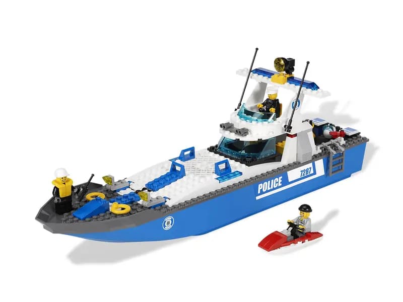 LEGO 7287 Łódź policyjna