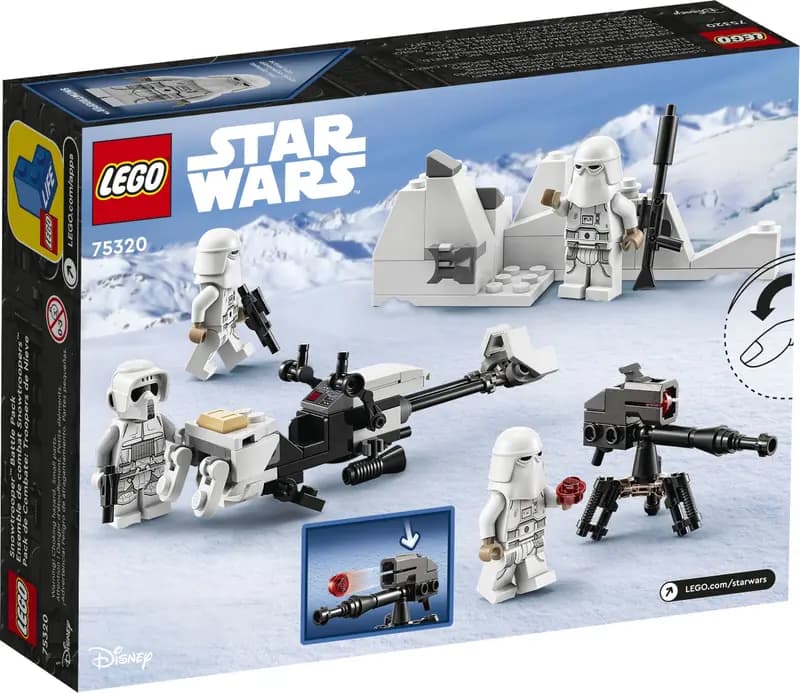 LEGO 75320 Zestaw bitewny ze szturmowcem śnieżnym