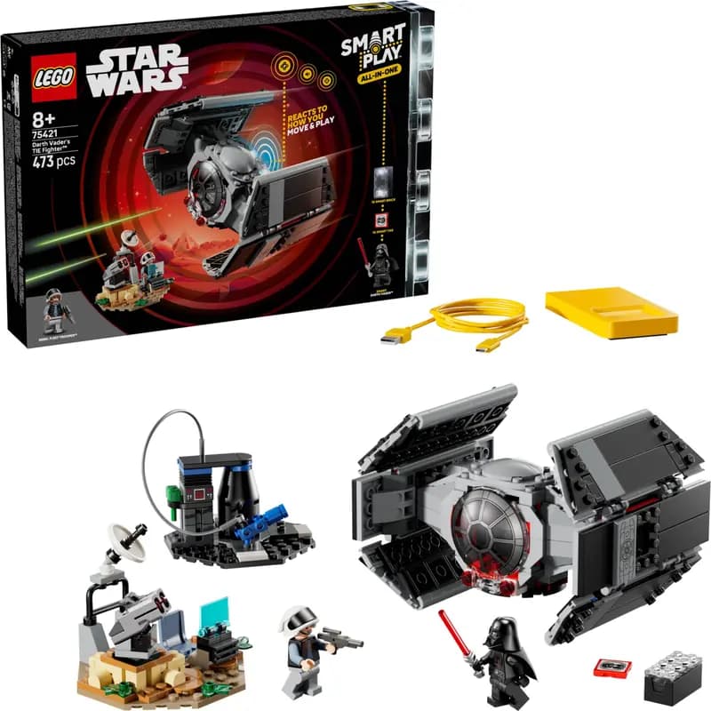 LEGO 75421 SMART Play: Myśliwiec TIE Dartha Vadera