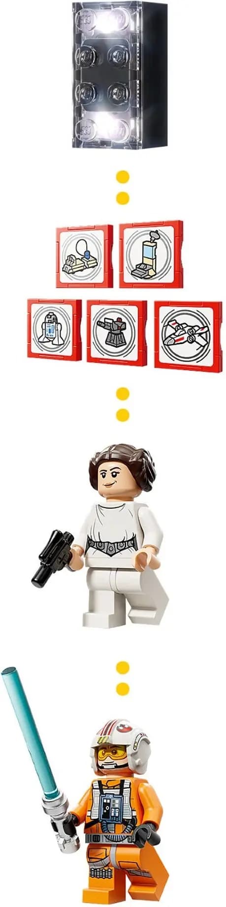 LEGO 75423 SMART Play: X-Wing Czerwona Piątka Luke’a