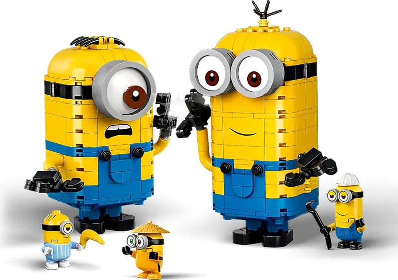 LEGO 75551 Minionki z klocków i ich gniazdo