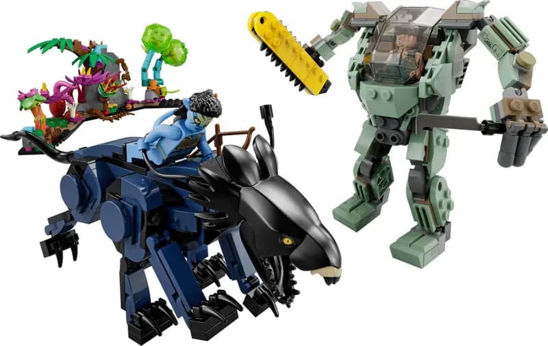LEGO 75571 Neytiri i Thanator kontra Quaritch w kombinezonie PZM