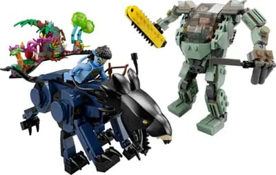 LEGO 75571 Neytiri i Thanator kontra Quaritch w kombinezonie PZM