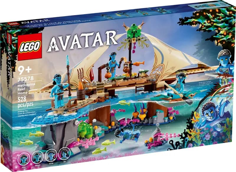 LEGO 75578 Dom na rafie klanu Metkayina