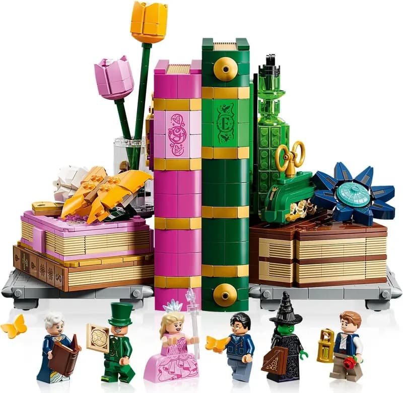LEGO 75691 Podpórki pod książki z Glindą i Elphabą