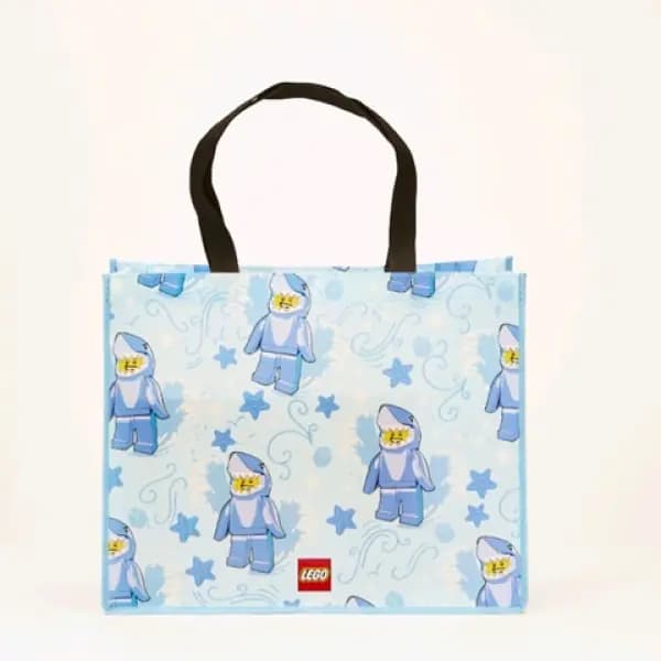 LEGO 757894515768 Shark Suit Guy Tote Bag