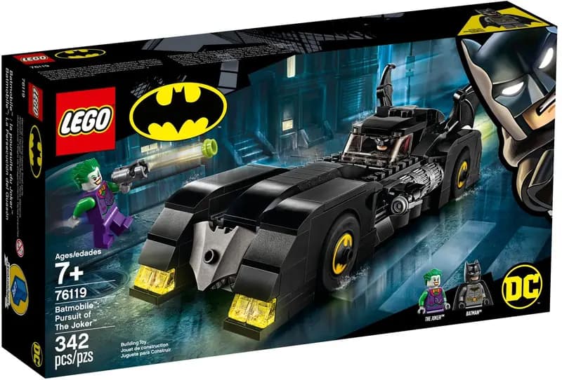 LEGO 76119 Batmobile: w pogoni za Jokerem