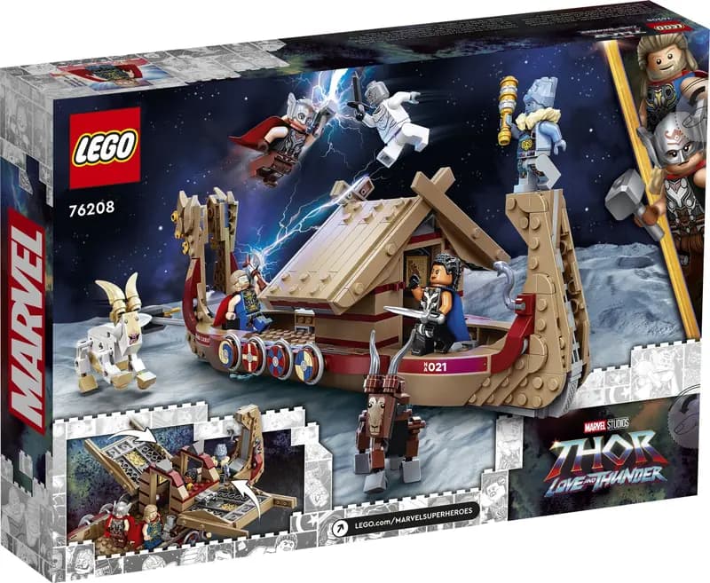 LEGO 76208 Kozia łódź