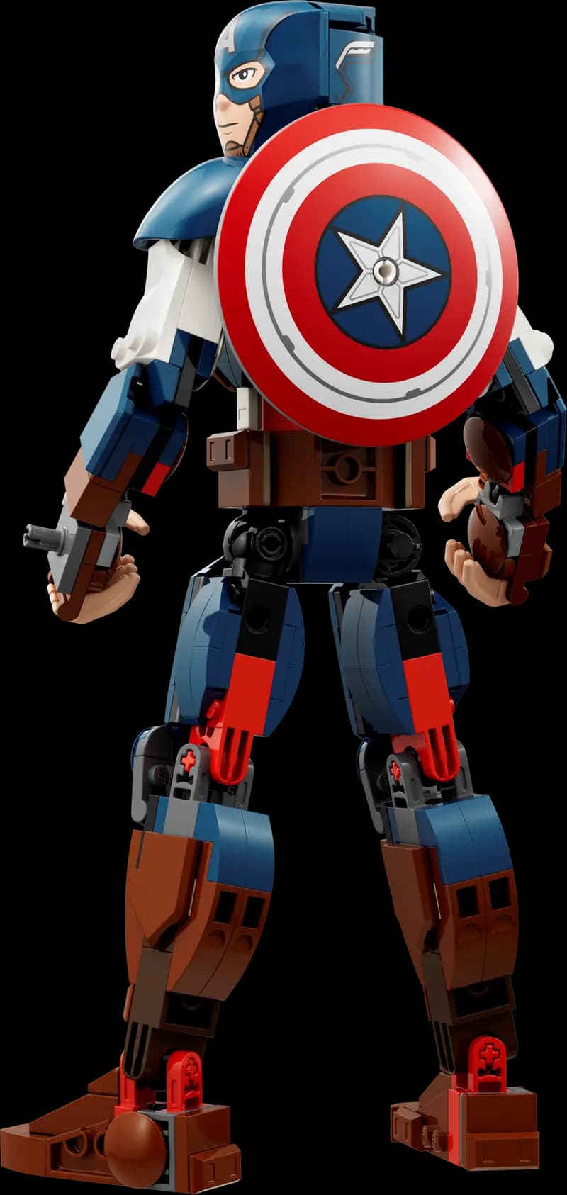 LEGO 76258 Figurka Kapitana Ameryki do zbudowania