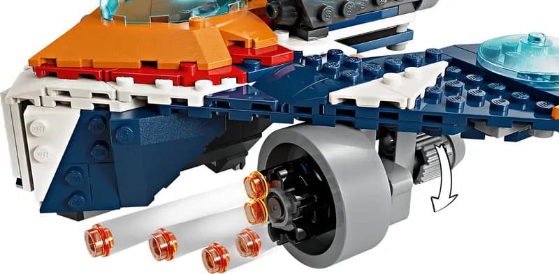 LEGO 76278 Warbird Rocketa vs. Ronan