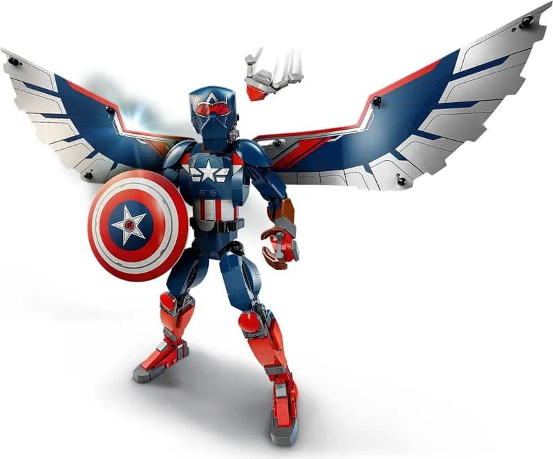 LEGO 76296 Figurka nowego Kapitana Ameryki