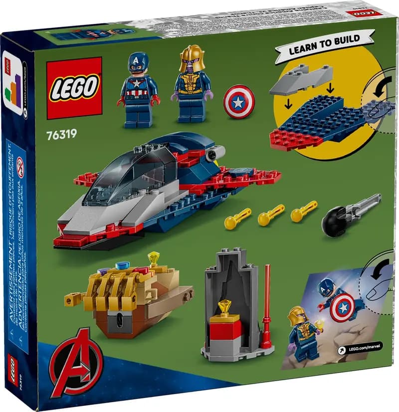 LEGO 76319 Kapitan Ameryka kontra Thanos