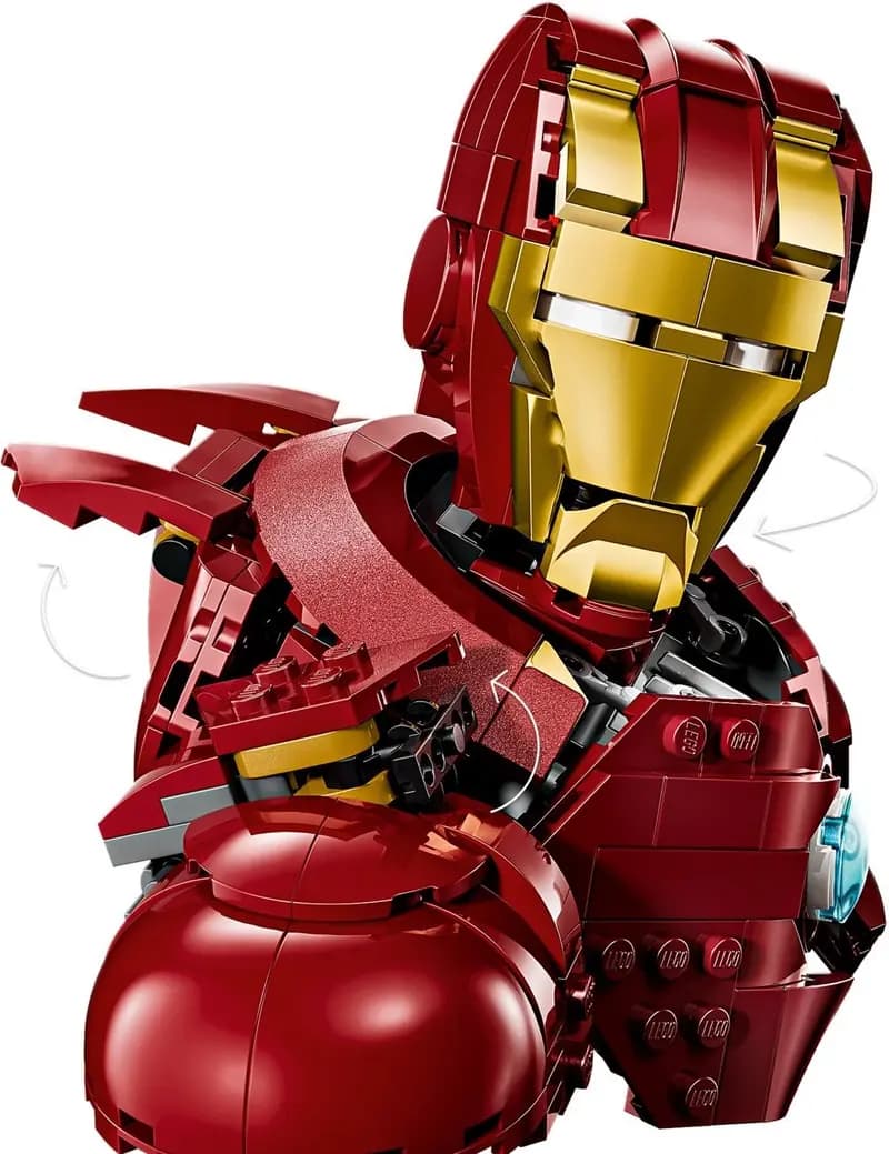 LEGO 76327 Popiersie Iron Mana MK4