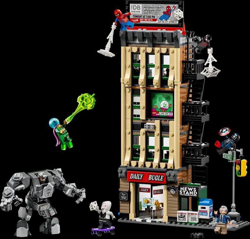 LEGO 76342 Spider-Man kontra Mysterio: Daily Bugle