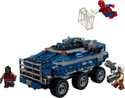 LEGO 76349 Pościg Spider-Mana za więźniarką