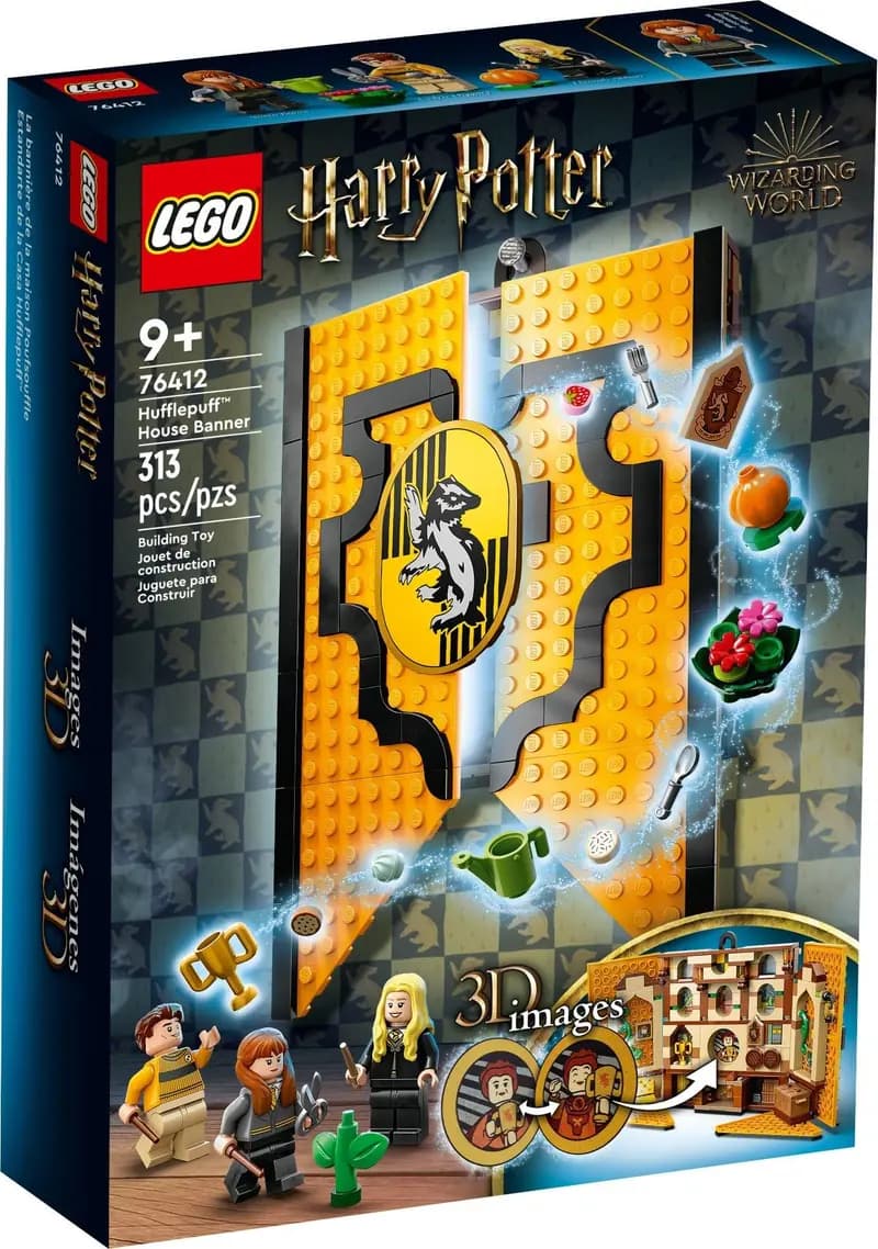 LEGO 76412 Flaga Hufflepuffu