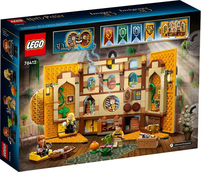 LEGO 76412 Flaga Hufflepuffu