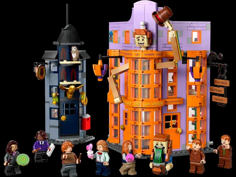 LEGO 76422 Ulica Pokątna™: Magiczne dowcipy Weasleyów