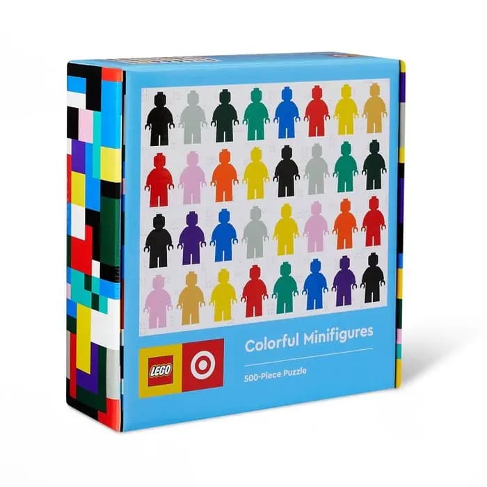 LEGO 765145122672 Colorful Minifigures Jigsaw Puzzle