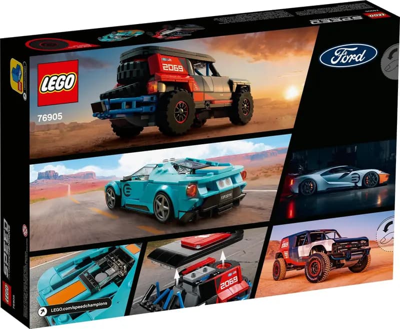 LEGO 76905 Ford GT Heritage Edition i Bronco R