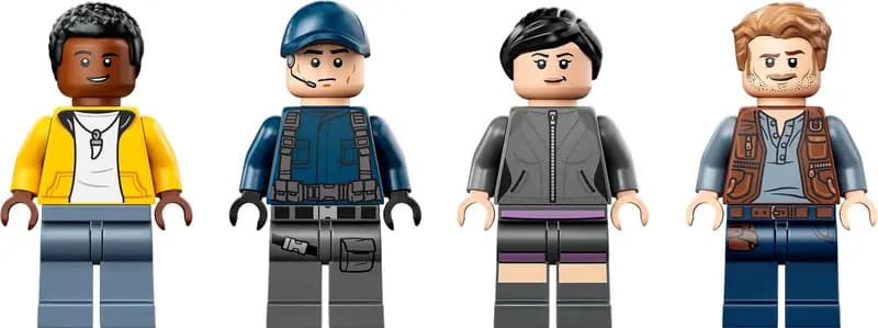 LEGO 76942 Barionyks i ucieczka łodzią