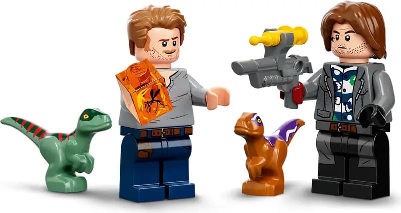 LEGO 76945 Atrociraptor: pościg na motocyklu