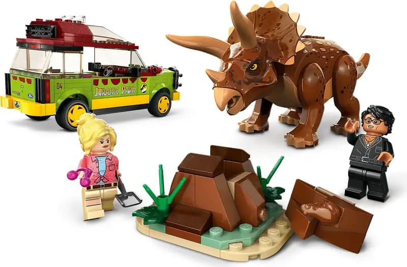 LEGO 76959 Badanie triceratopsa
