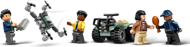 LEGO 76966 Dinomisje: ciężarówka do transportu allozaura